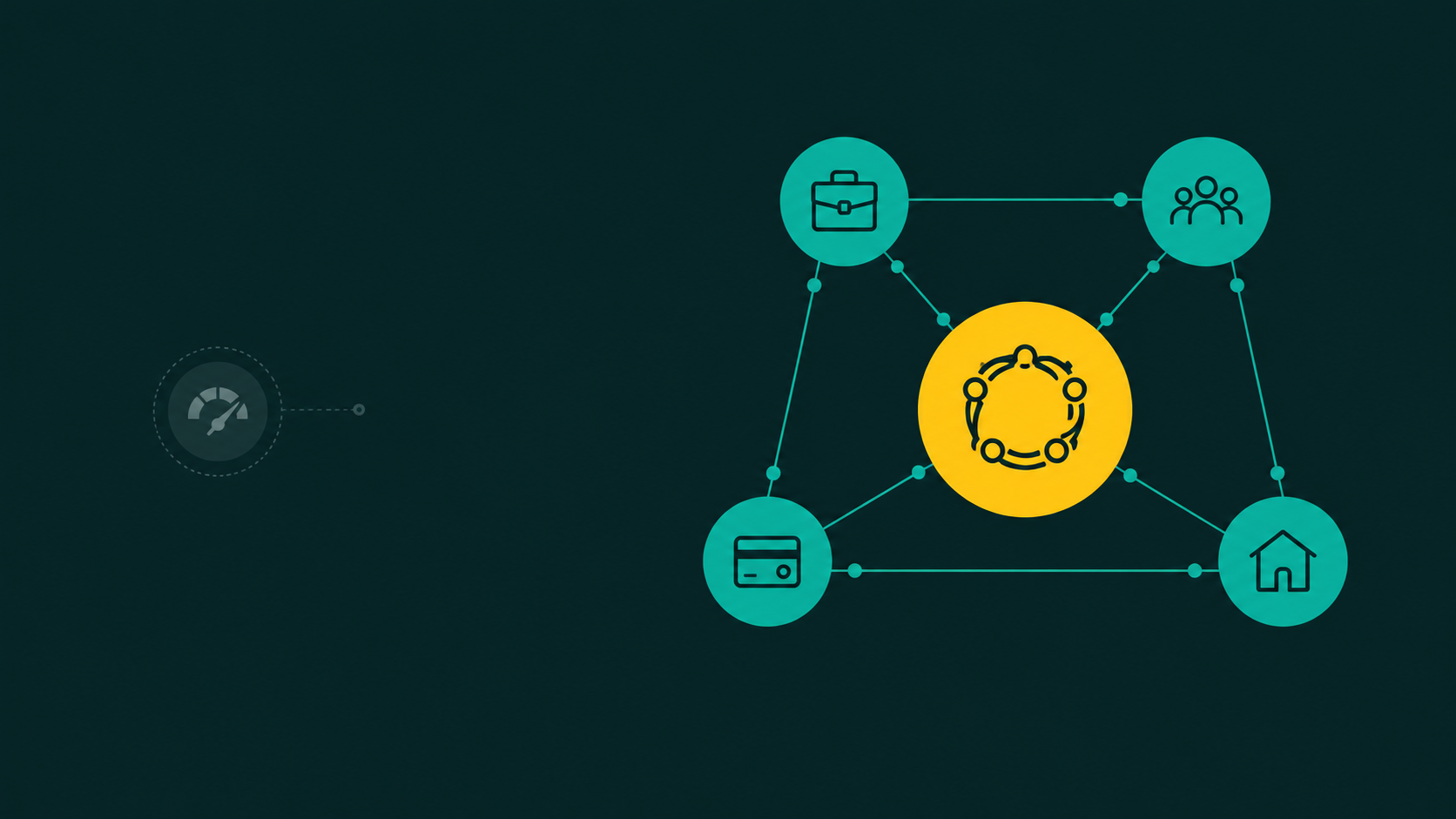 Credit network illustration