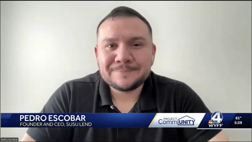 Pedro Escobar featured on WYFF4 Project CommUNITY: Hispanic Heritage Month